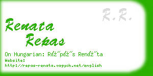 renata repas business card